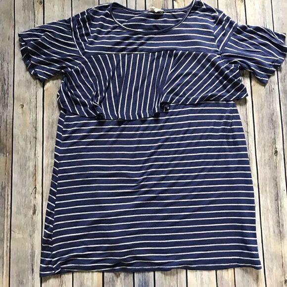 Blue striped top   - Picture 3 of 5